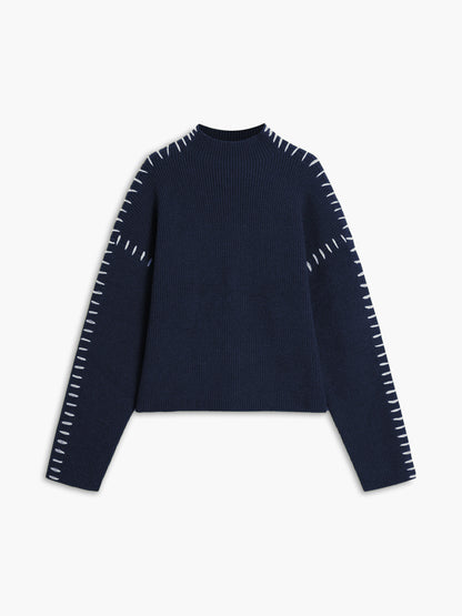 Theresa – Locker sitzender Rollkragenpullover