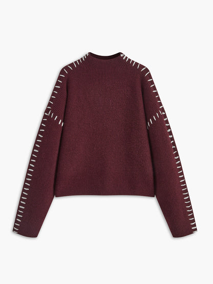 Theresa – Locker sitzender Rollkragenpullover