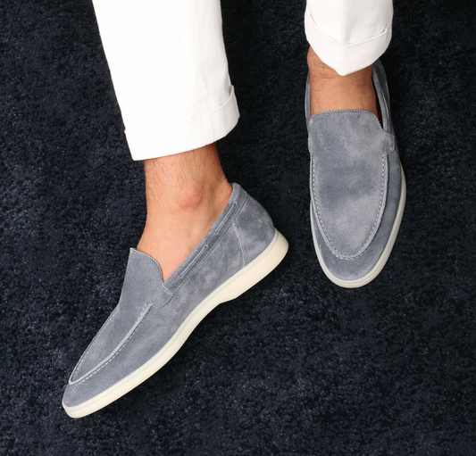Lorenzo – Klassische Wildleder-Slipper für Herren