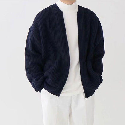 Ronan – Herrenjacke im Stricklook