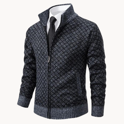 Julien – Rollkragen Jacquard Pulli