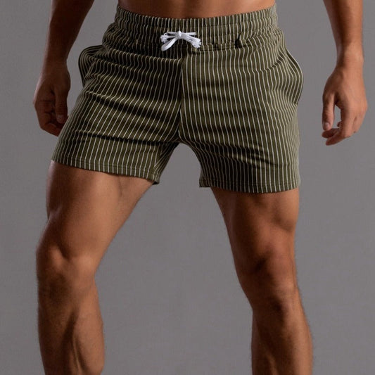 Alex – Modische und Angenehme Gestreifte Shorts für Herren