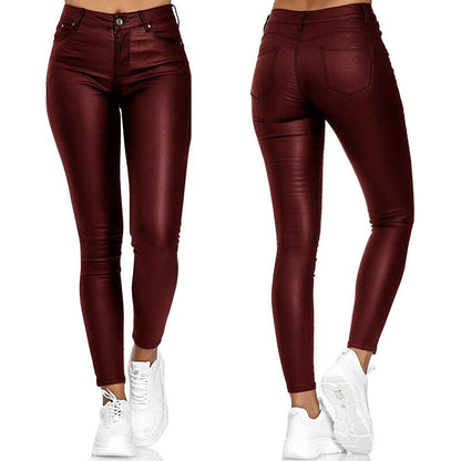 Dina – Dehnbare Lederhose