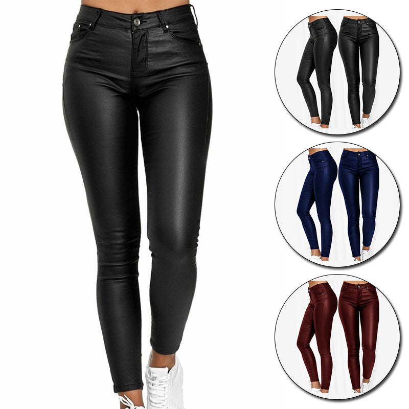 Dina – Dehnbare Lederhose