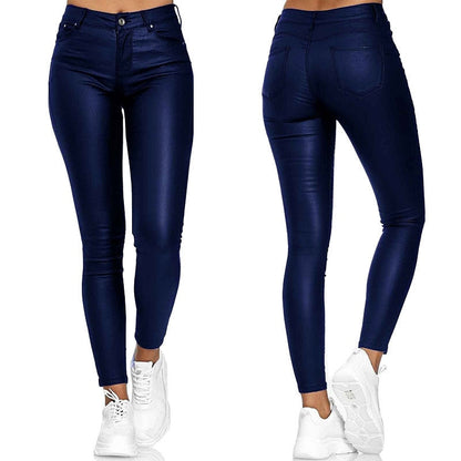 Dina – Dehnbare Lederhose