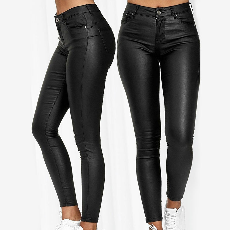 Dina – Dehnbare Lederhose