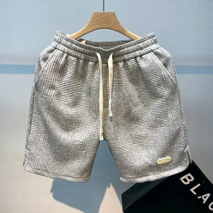Carl – Herren-Shorts mit Fischgrätmuster
