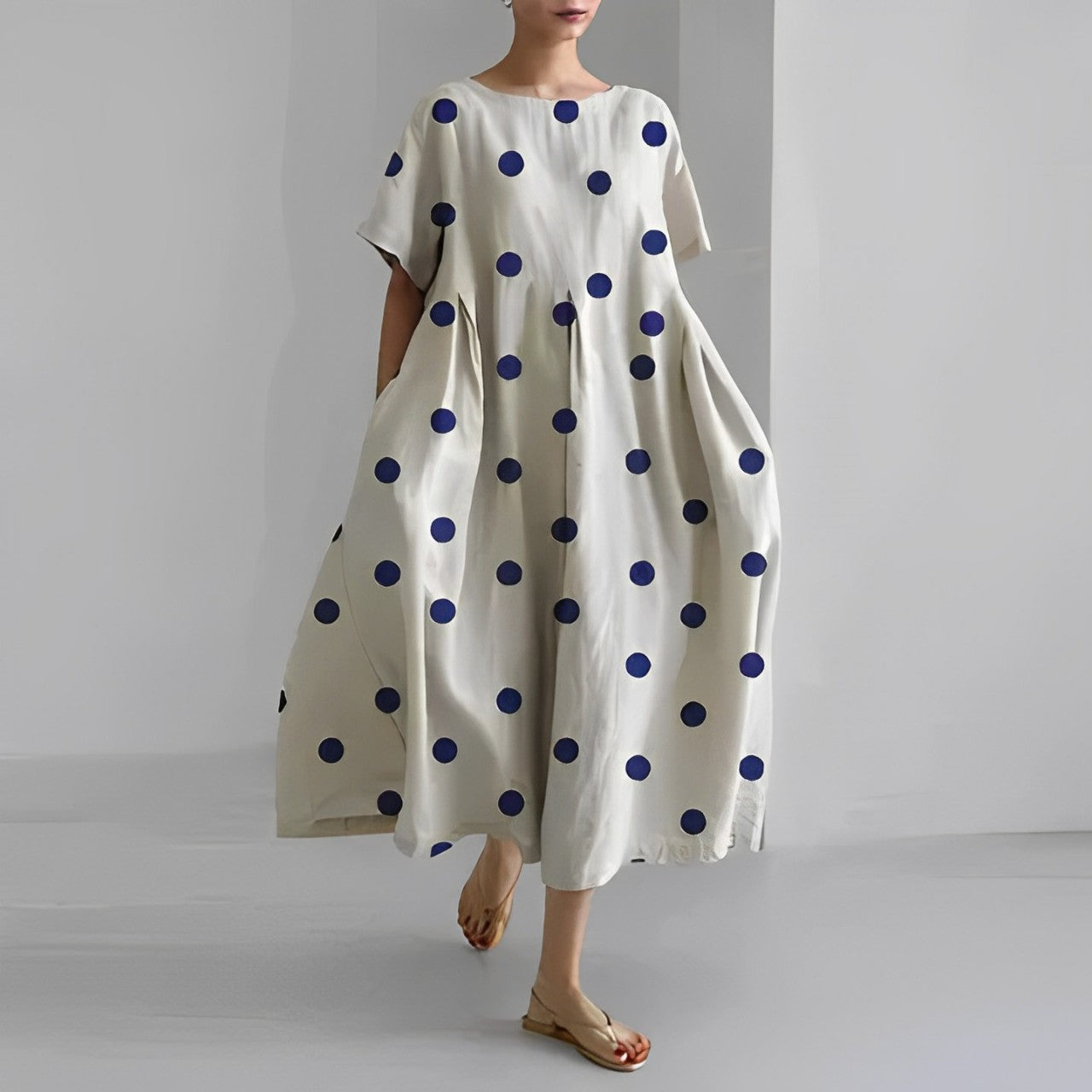 Ronja – Lockeres Musterkleid
