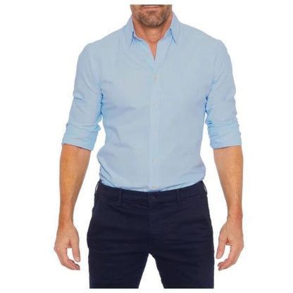 Dustin - Knitterfreies Hemd mit Zipper