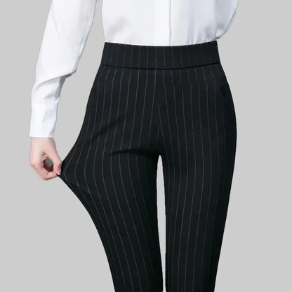 Wenda - Damenhose mit hohem Bund und dehnbarem Taillenbereich