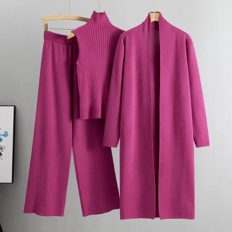 Zara – Bequemes Winter-Dreiteiler-Set für Damen