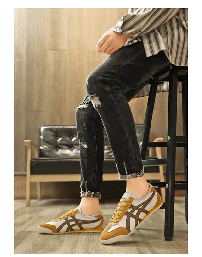 Armin – Sommer-Sneakers mit geometrischem Muster