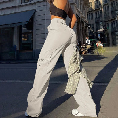 Paloma – Damen Cargo-Hosen mit hohem Bund