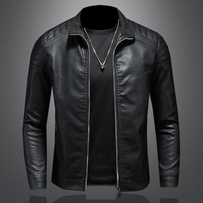 Evan – Klassische Herren-Lederjacke