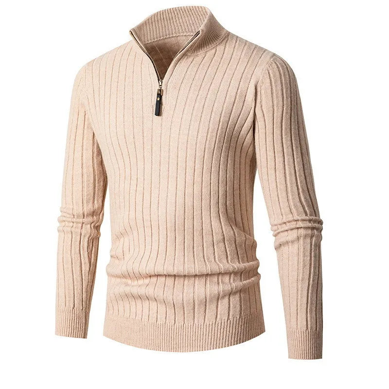Hugo - Pullover mit halb Reißverschluss