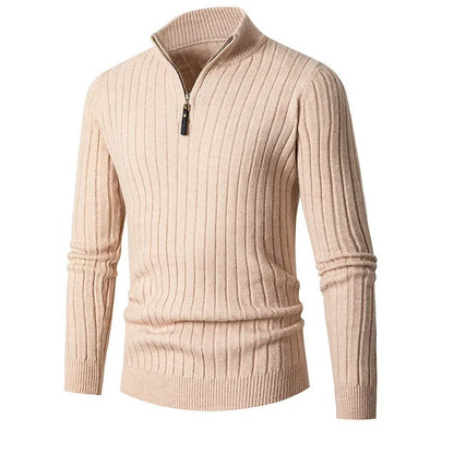 Hugo - Pullover mit halb Reißverschluss