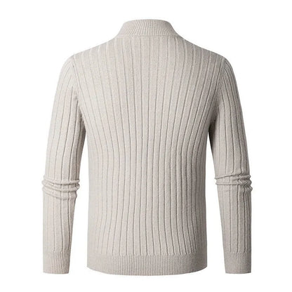 Hugo - Pullover mit halb Reißverschluss