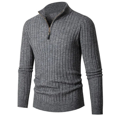 Hugo - Pullover mit halb Reißverschluss