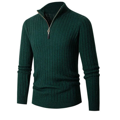 Hugo - Pullover mit halb Reißverschluss