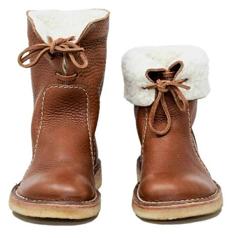 Asami - Wasserdichte Damenstiefel mit Wollfutter