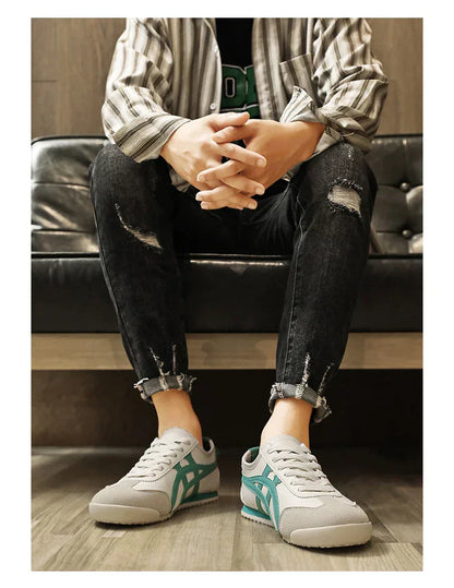 Armin – Sommer-Sneakers mit geometrischem Muster