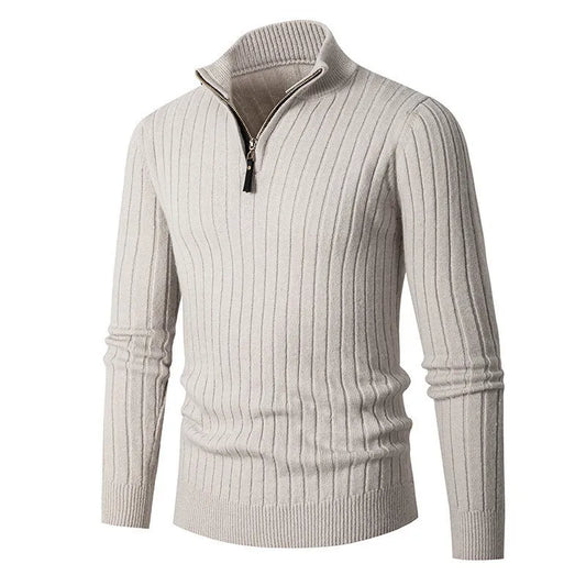 Hugo - Pullover mit halb Reißverschluss