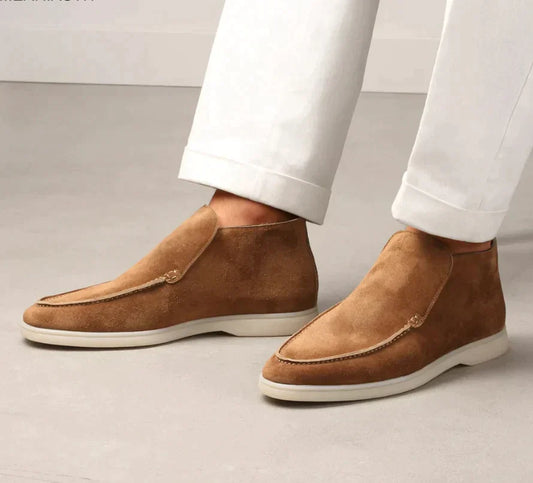 Argyle - Männer-Slipper aus Wildleder