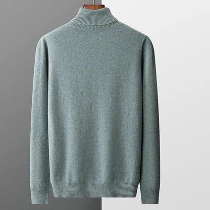 Louis - Strickpullover mit gerolltem Kragen