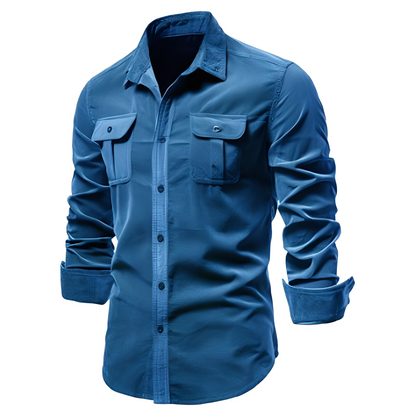 Colbert - Einfaches Langarmshirt für Männer