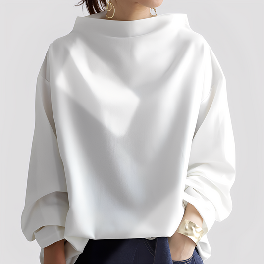 Twyla - Schicker, locker geschnittener Damenpulli