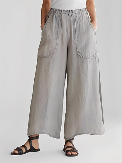 Marley - Bequeme Damenhose mit breiten Beinen