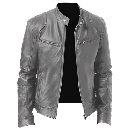 Jaron - Stylische Herrenjacke aus Kunstleder