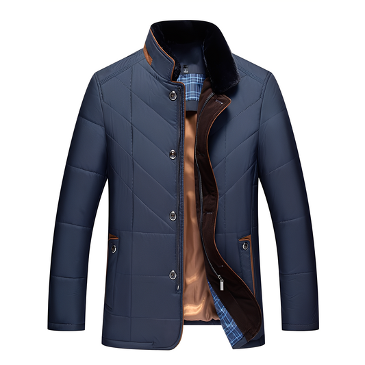 Rodney – Modische, warme Herrenjacke mit Knöpfen