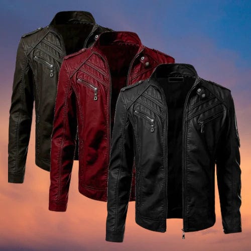 Lucas - Luxus-Lederjacke im modernen Stil