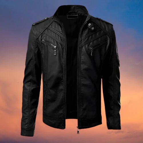 Lucas - Luxus-Lederjacke im modernen Stil