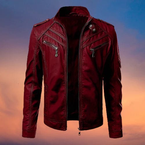 Lucas - Luxus-Lederjacke im modernen Stil