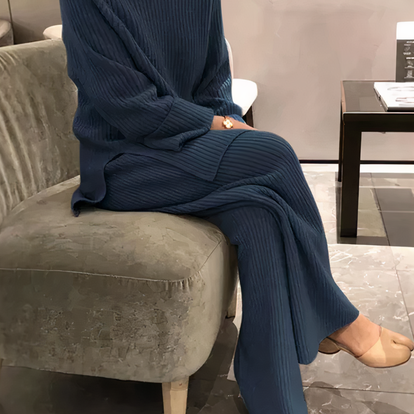 Samantha – Bequemes Strickset aus Pullover & Hose