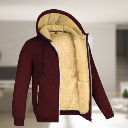 Andrew – Winterjacke mit Fleecekapuze