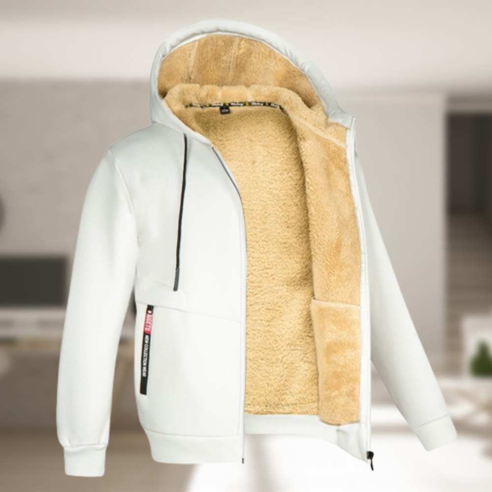 Andrew – Winterjacke mit Fleecekapuze