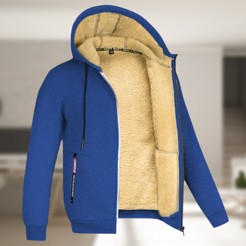 Andrew – Winterjacke mit Fleecekapuze