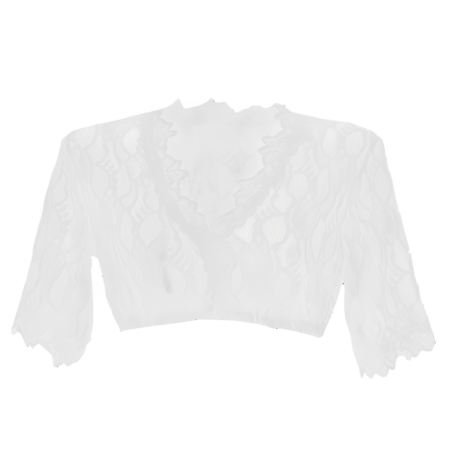 Bonnie - Moderne Netzstoff-Dirndlbluse für Damen zum Oktoberfest