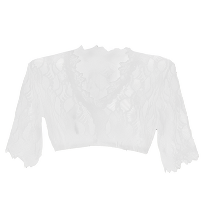 Bonnie - Moderne Netzstoff-Dirndlbluse für Damen zum Oktoberfest