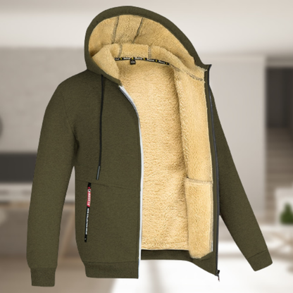 Andrew – Winterjacke mit Fleecekapuze