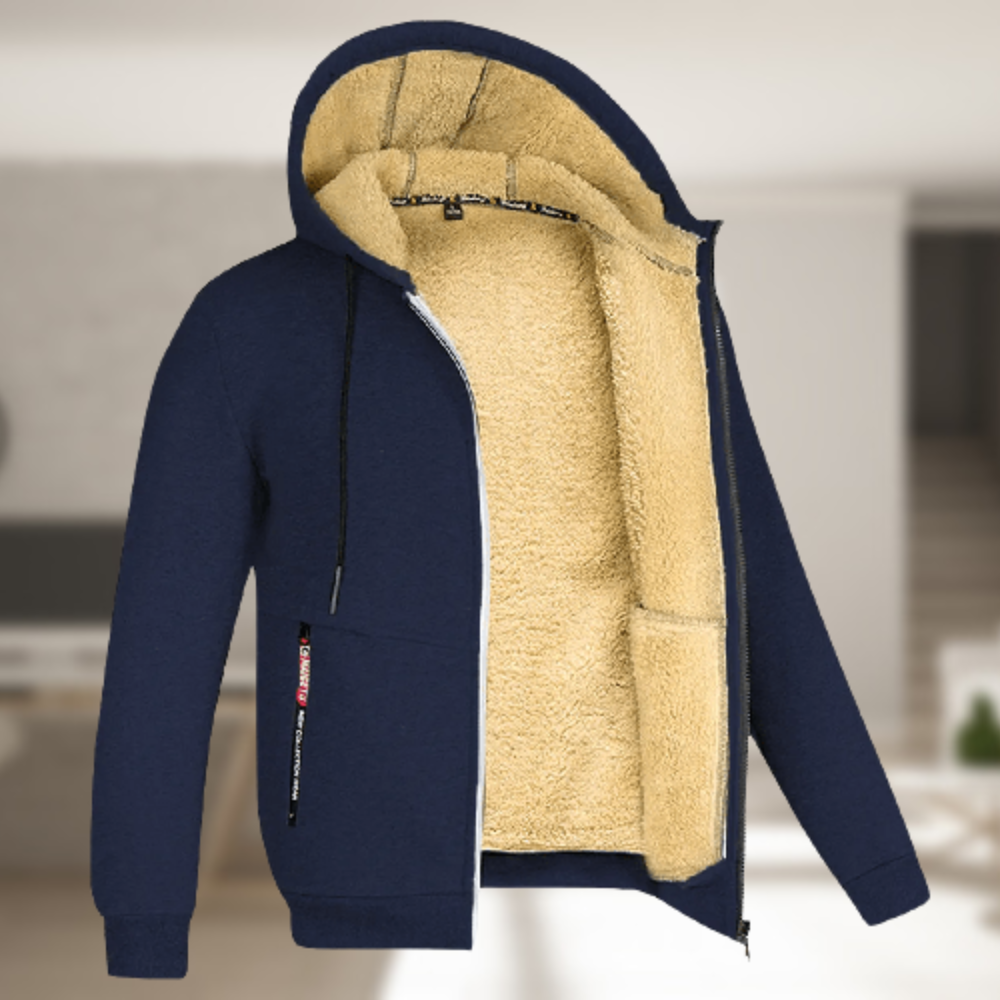 Andrew – Winterjacke mit Fleecekapuze