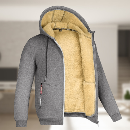 Andrew – Winterjacke mit Fleecekapuze