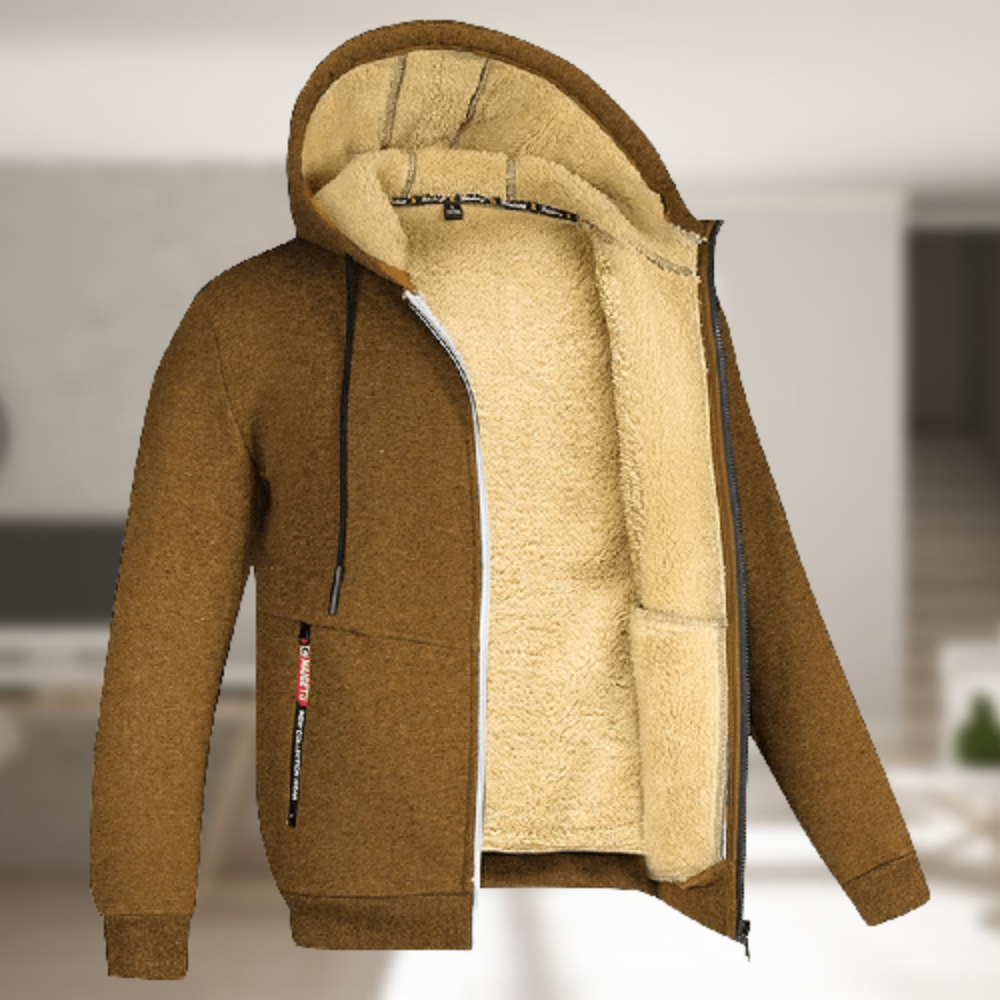 Andrew – Winterjacke mit Fleecekapuze