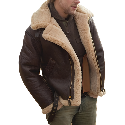Eugene - Herrenjacke mit leichtem Wollfutter