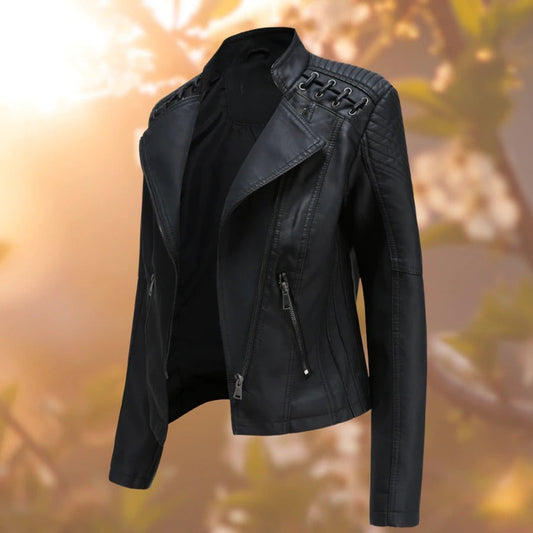 Lara – Klassische Lederjacke