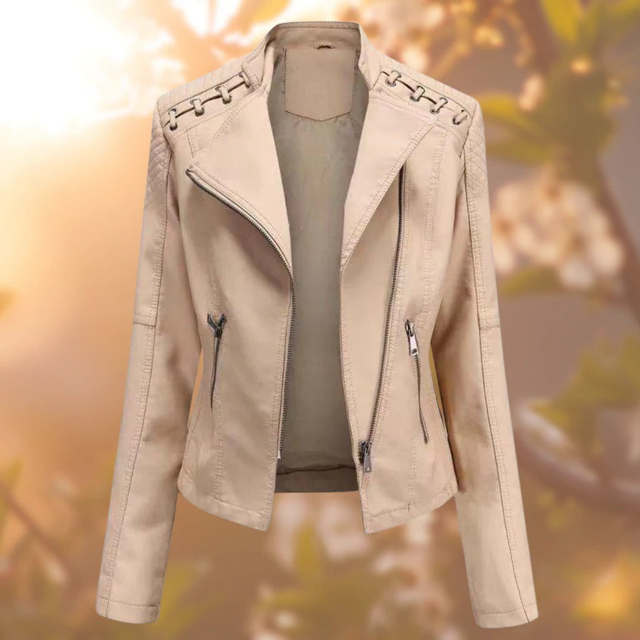 Lara – Klassische Lederjacke