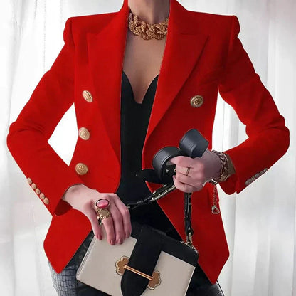 Clara – Blazer mit zwei Reihen Knöpfen